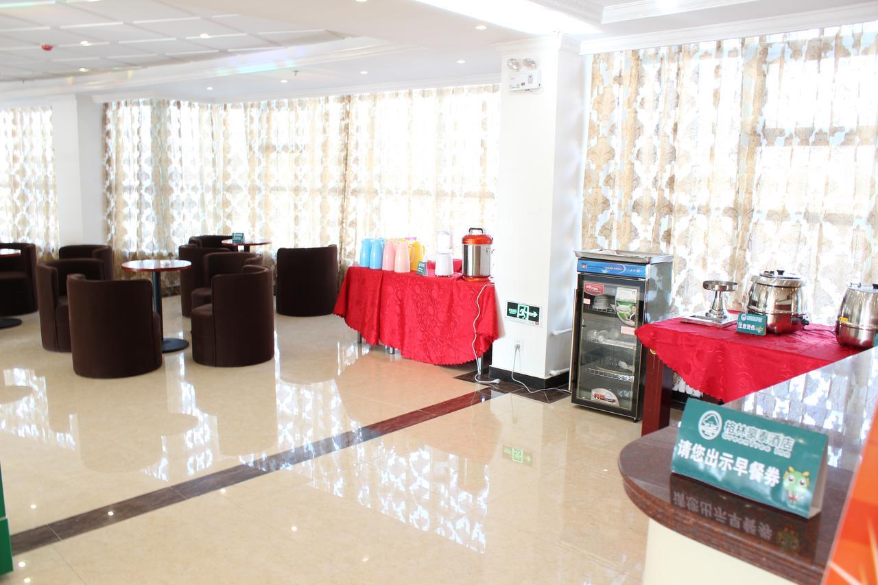 Greentree Inn Shanghai Songjiang University City New Songjiang Road Express Hotel מראה חיצוני תמונה